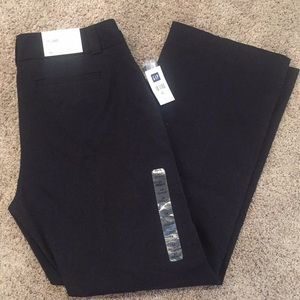 NWT Gap stretch flare curvy dress pants sz 14